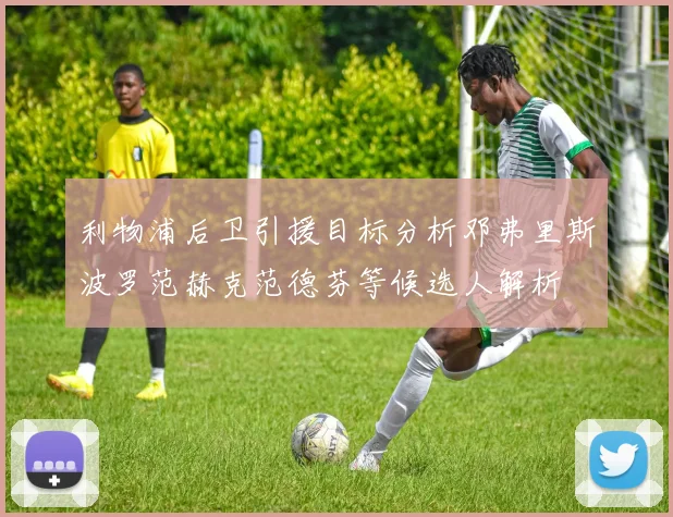 利物浦后卫引援目标分析邓弗里斯波罗范赫克范德芬等候选人解析